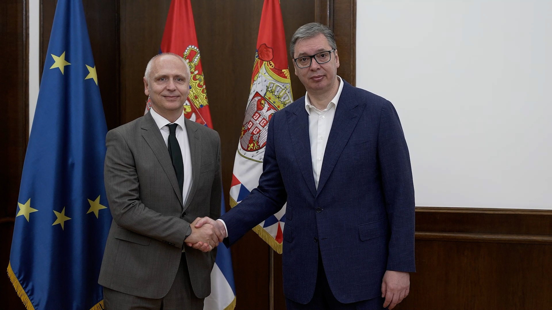 Beograd, predsednik Republike Srbije Aleksandar Vucic sastao se sa generalnim sekretarom Saveta za regionalnu saradnju Amerom Kapetanovicem, pokrivanje Beograd, predsednik Republike Srbije Aleksandar Vucic sastao se sa generalnim sekretarom Saveta za regionalnu saradnju Amerom Kapetanovicem, pokrivanje